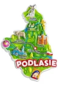 Magnes I love Poland Podlasie ILP-MAG-C-POD-34