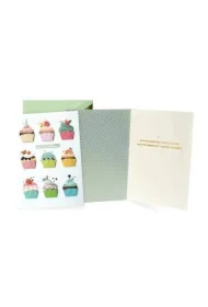 Karnet Urodziny babeczki