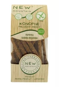 Paluchy mocy konopne ze słodką papryką wędzoną bezglutenowe