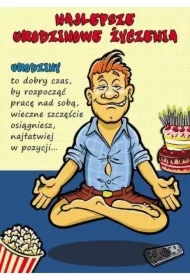 Karnet Comic B6 + koperta wzór nr 03 Urodziny