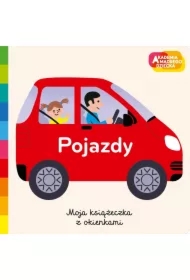Pojazdy. Akademia mądrego dziecka. Moja książeczka z okienkami