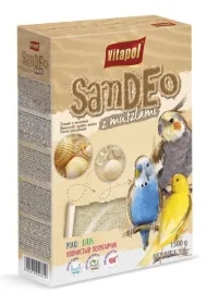 Piasek dla ptaków z muszlami