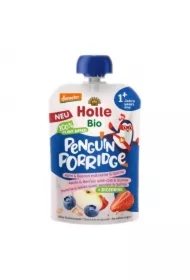 Mus owocowy z napojem ryżowym i zbożami jabłko&jagody + owiec&komosa ryżowa