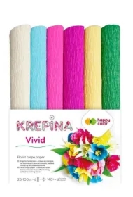 Фото - Творчість і рукоділля Vivid Krepina marszczona mix 