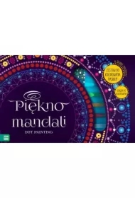 Piękno mandali Zestaw do kolorowania piaskiem