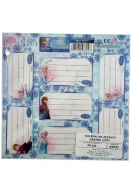 Nalepki na zeszyty Kraina Lodu