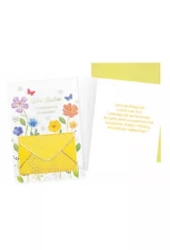 Karnet B6 Urodziny (damskie, kwiaty)