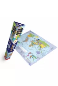 Mapa Świat polityczna (plakat)