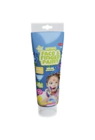 Farba dla malowania palcami niebieska 100ml