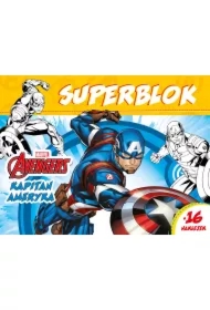 Superblok. Marvel Avengers. Kapitan Ameryka