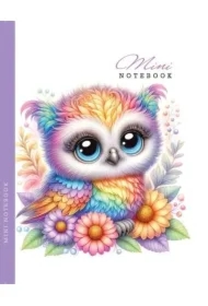 Notatnik 128x165 48K gładki Sówka