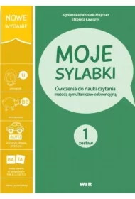 Moje sylabki. Ćwiczenia do nauki czytania metodą symultaniczno-sekwencyjną. Zestaw 1