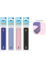 Linijka Flex 15cm Bebe Kids mix