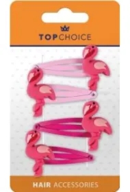 Spinki do włosów pyki flamingi 26713