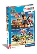 Zdjęcia - Puzzle i mozaiki Paw Patrol Puzzle 2x60 el. Super Kolor 