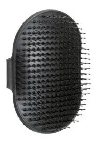 Szczotka z gumy (włosie ze stali nierdzewnej z plastikowymi końcówkami) 8 x 13 cm