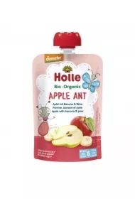 Mus Jabłkowa mrówka Jabłko z bananem i gruszką od 6 miesiąca