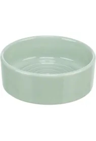 Viviana, miska, dla psa/kota, ceramiczna, szałwiowa, 16 cm