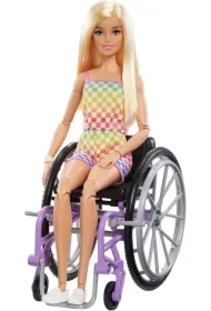 Barbie Fashionistas. Na wózku strój w kratkę HJT13