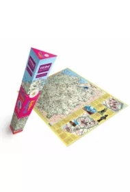 Mapa Polska turystyczna dla dzieci (plakat)