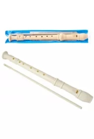 Flet prosty plastikowy w zestawie z wyciorem