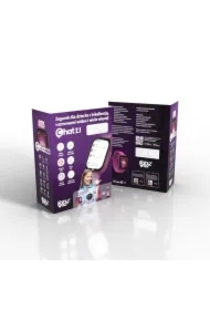 Smartwatch dla dziecka KiDiZ Chat różowy