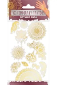 Tatuaże metaliczne Mehndi