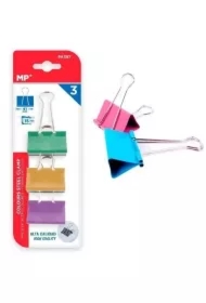 Klipsy biurowe kolorowe