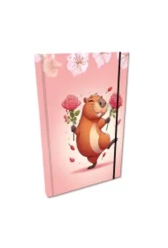 Notes A5 w kratkę z gumką Soft Touch Dancing Queen