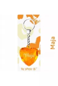 Brelok serce Maja