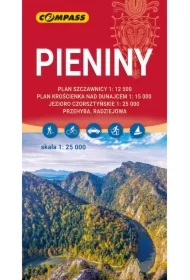 Pieniny mapa skala 1 : 25 000