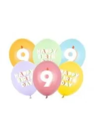 Balony 9 mix 30 cm