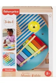 Fisher-Price. Drewniany muzyczny stoliczek HXT91