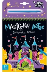 Magiczny pałac. Zdrapywanka z rysikiem