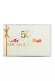 Karnet B6 Rocznica ślubu 50