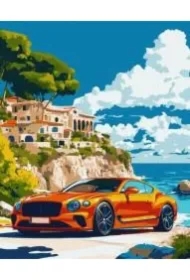 Malowania po numerach - Wspaniały krajobraz