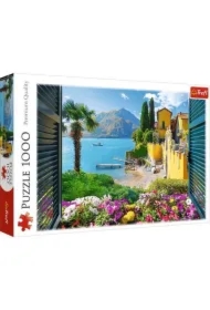 Puzzle 1000 el. Widok na jezioro Como