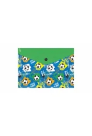 Teczka koperta A5 pp z nadrukiem football