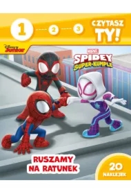 1, 2, 3, czytasz Ty! Poziom 1. Ruszamy na ratunek. Marvel Spidey i superkumple