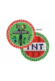 Talerzyki papierowe Minecraft