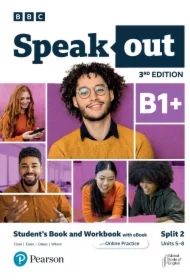 Speakout 3ed B1+. Split 2. Student's Book and Workbook + Książka w wersji cyfrowej