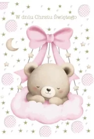 Kartka okolicznościowa Chrzest