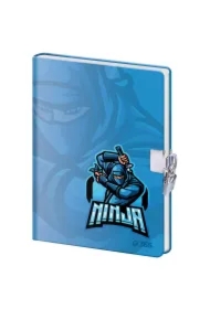 Pamiętnik z kłódką B6/60K gładki Ninja