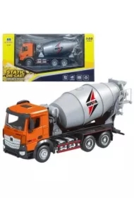 Betoniarka metalowa pomarańczowa 1:50