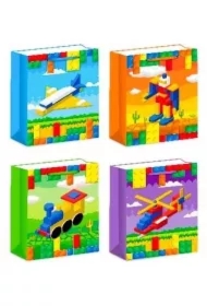  Torebka prezentowa M Klocki