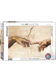 Puzzle 1000 el. Stworzenie Adama, Michał Anioł