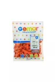 Balony pastelowe pomarańczowe