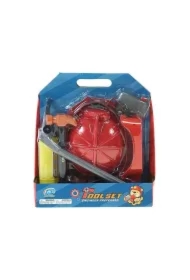 Zestaw strażacki z hełmem i pasem 7 elementów