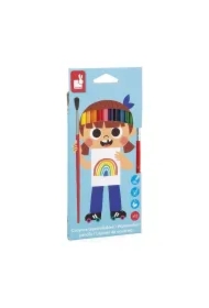 Kredki akwarelowe z pędzelkiem 12 kolorów