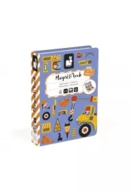 Magnetyczna układanka Plac budowy Magnetibook 3-8 lat